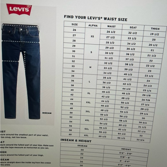 Levi’s men 511 medium wash jeans never worn - Picture 4 of 7